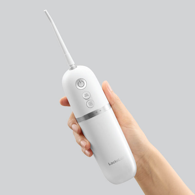 Máy Tăm Nước LocknLock Portable Oral Irrigator 190ml - Màu Trắng - ENR146WHT, , large image number null